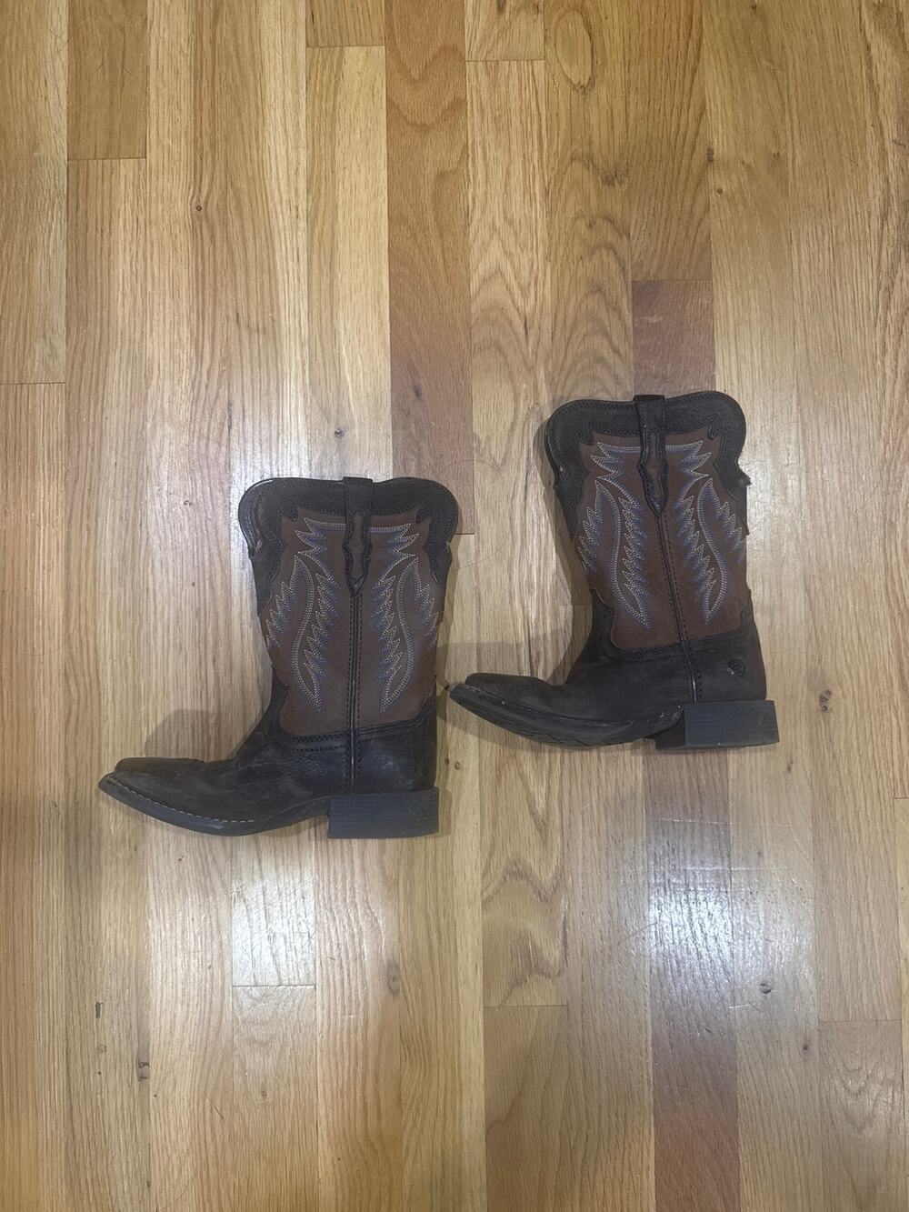 Ariat Youth Sport Western Square Toe Size 11 Rodeo Country 4LR